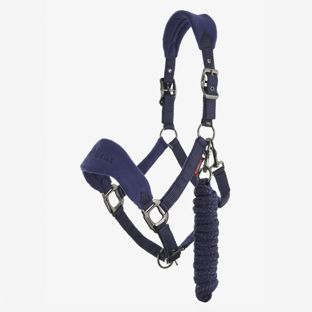 LeMieux Vogue Fleece Headcollar &amp; Rope