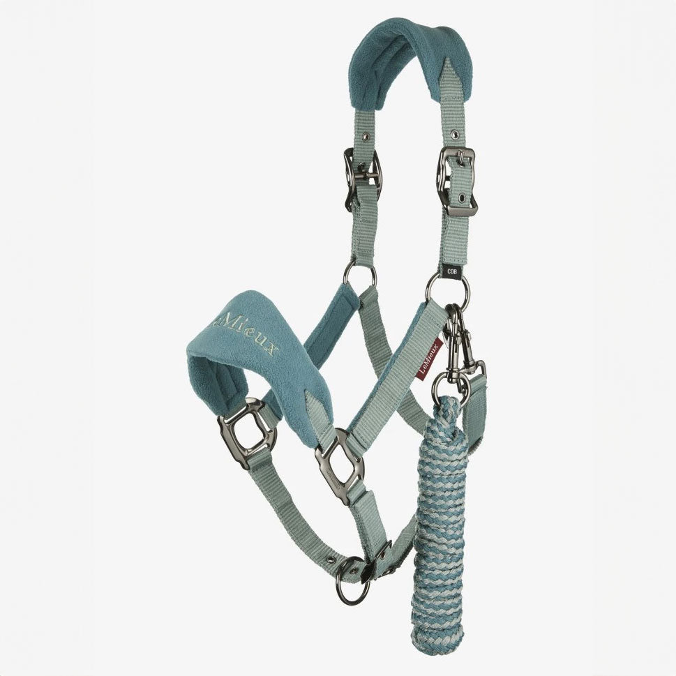 LeMieux Vogue Fleece Headcollar &amp; Rope