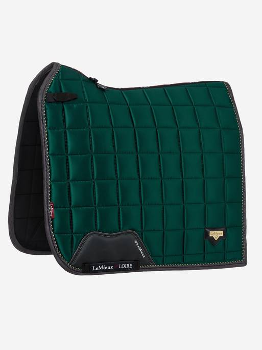 Lemieux Loire Classic Dressage Square Saddle Pad- Spruce