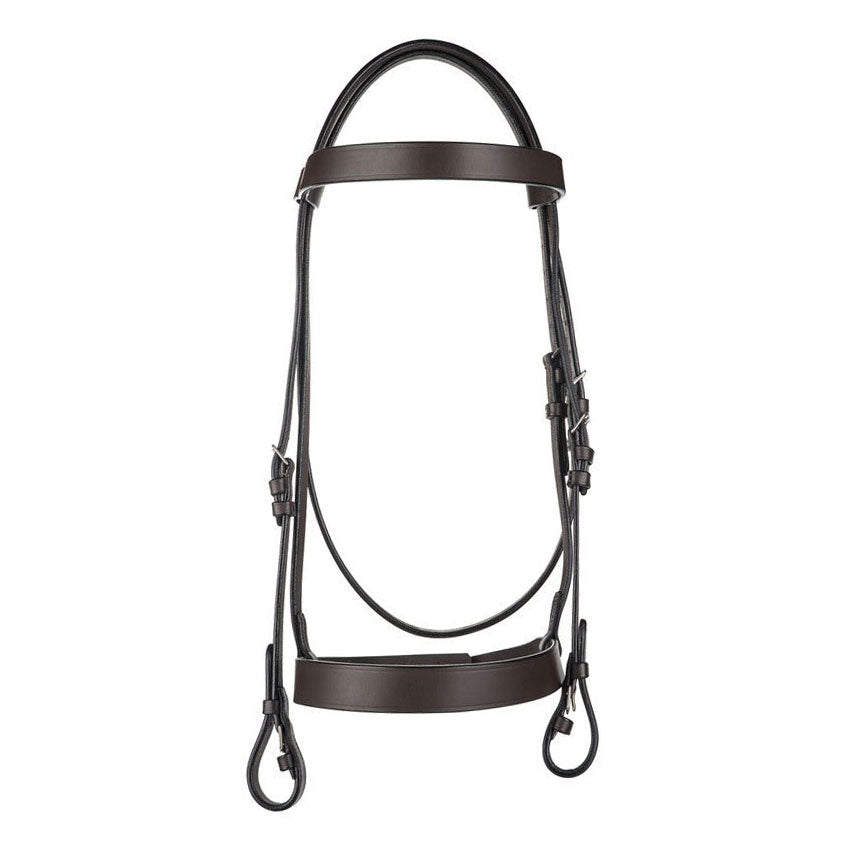 HENRI DE RIVEL POLO BRIDLE WITH DOUBLE REINS