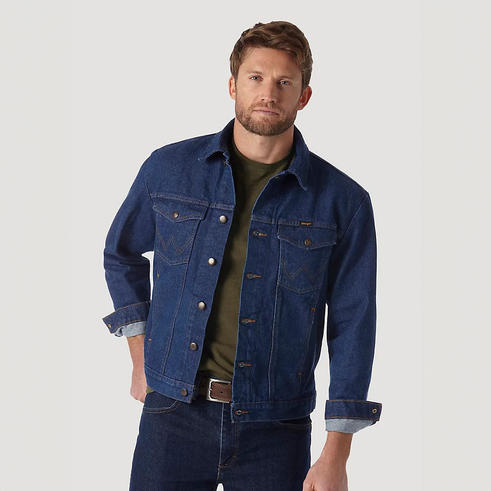 Wrangler® Unlined Denim Jacket- Denim