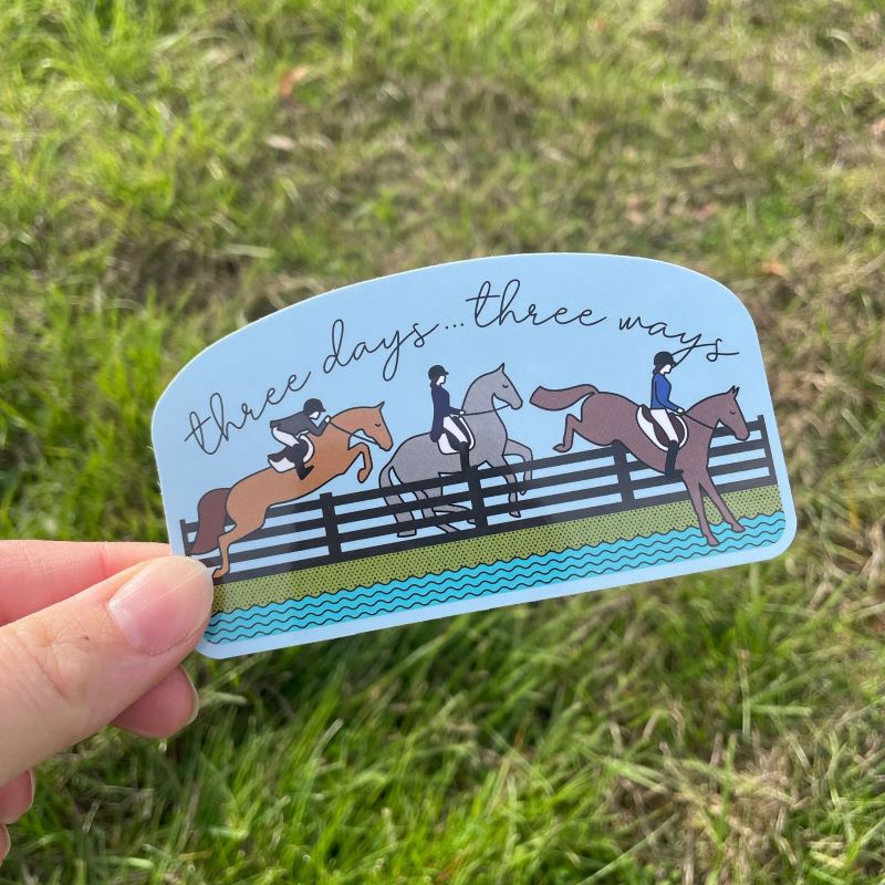 Dapplebay Eventing Sticker Pack