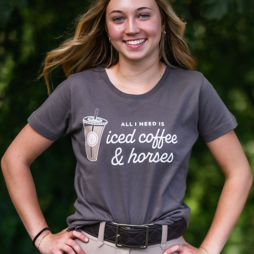 Dapplebay Iced Coffee &amp; Horses Tee