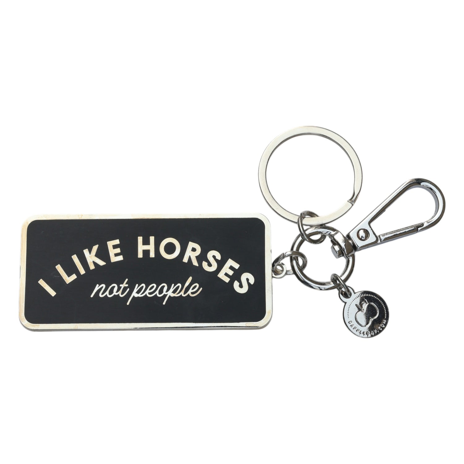 Dapplebay I Like Horses - Keychain