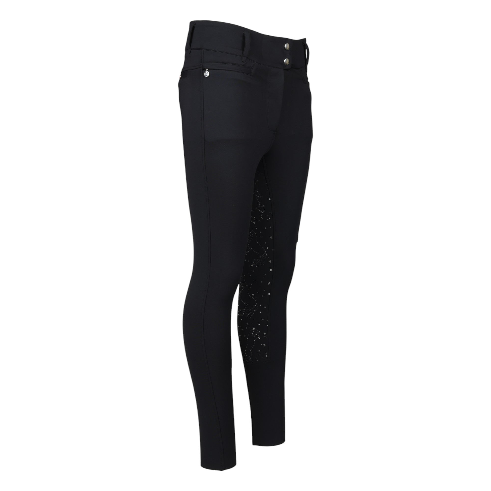 Dapplebay Constellation Riding Breeches- Black-Breeches.com