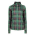 Dapplebay Holiday Plaid 1/4 Zip Light Riding Top-Green-Breeches.com