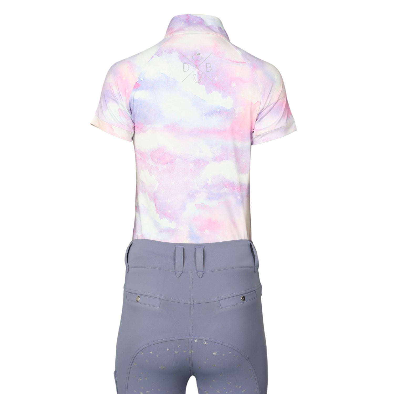 Dapplebay Lavender Haze 1/4 Zip Light Riding Top - Breeches.com