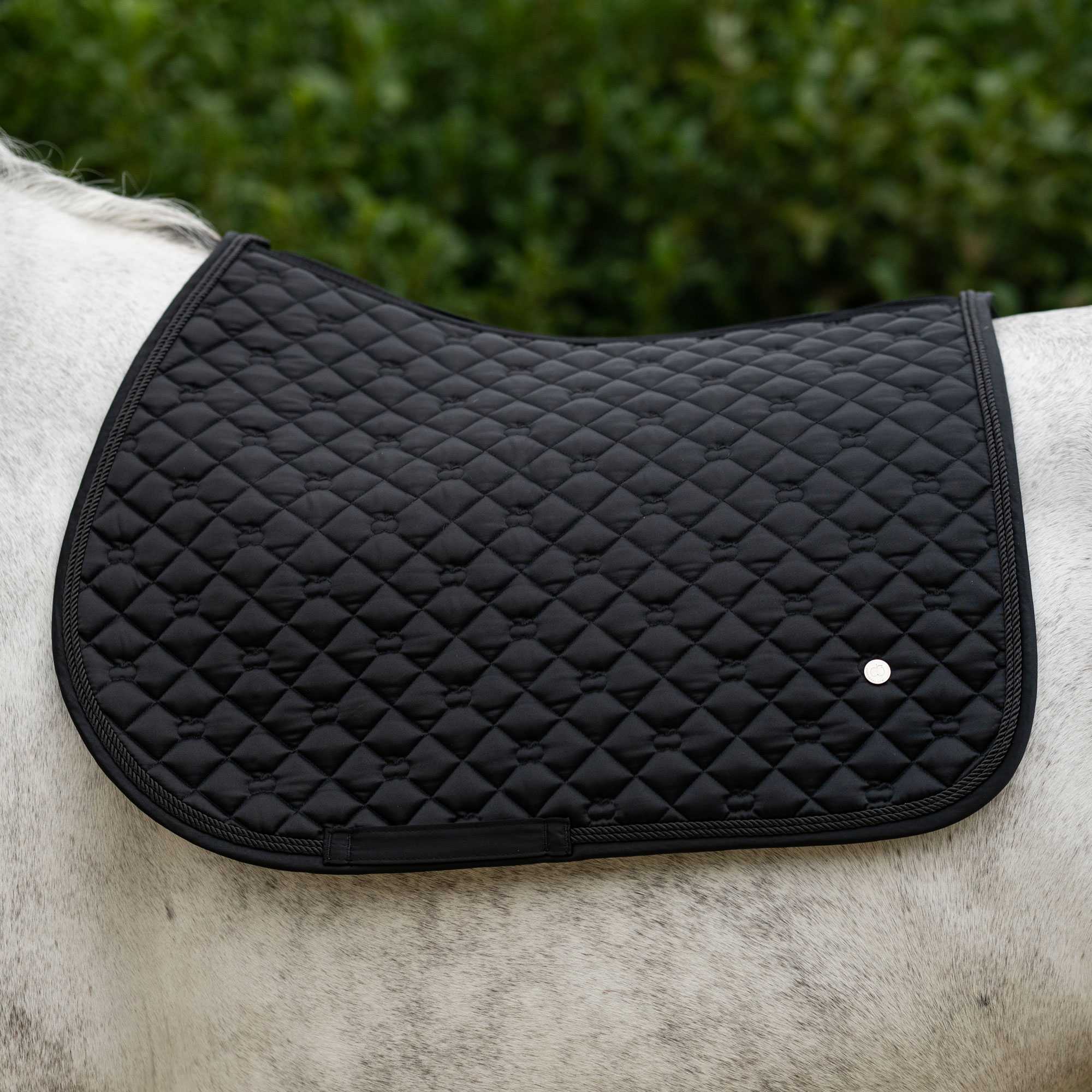 Dapplebay  Sport Jump Saddle Pad - Black-Breeches.com