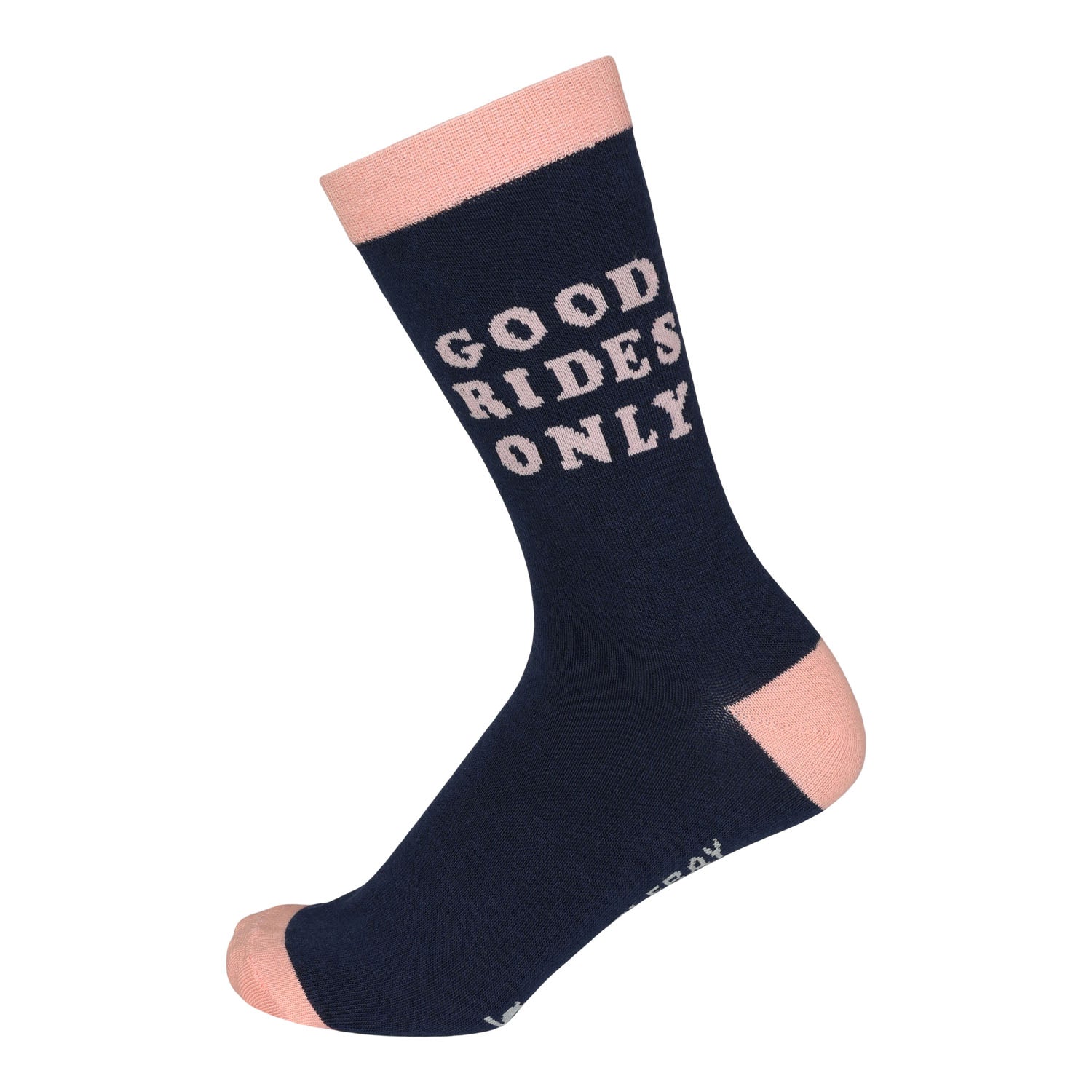 Dapplebay  Knit Crew Socks-Good Rides Only