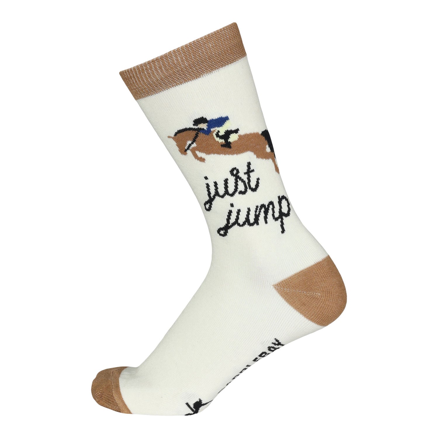 Dapplebay  Knit Crew Socks-Just Jump