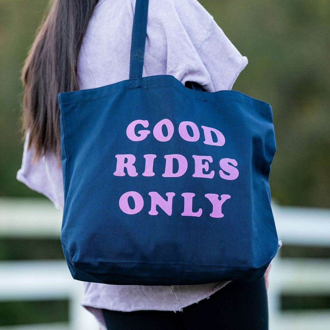 Dapplebay Good Rides Only Tote