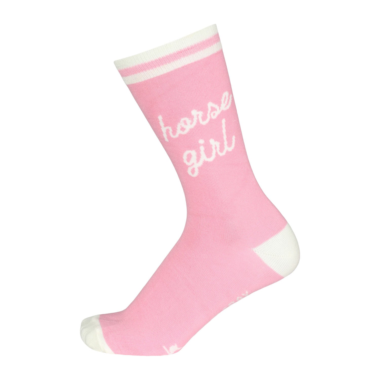 Dapplebay  Knit Crew Socks-Horse Girl