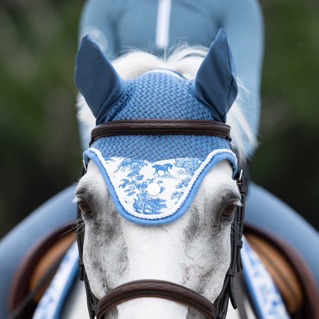 Dapplebay Equestrian Toile Pony Fly Veil - LIMITED EDITION