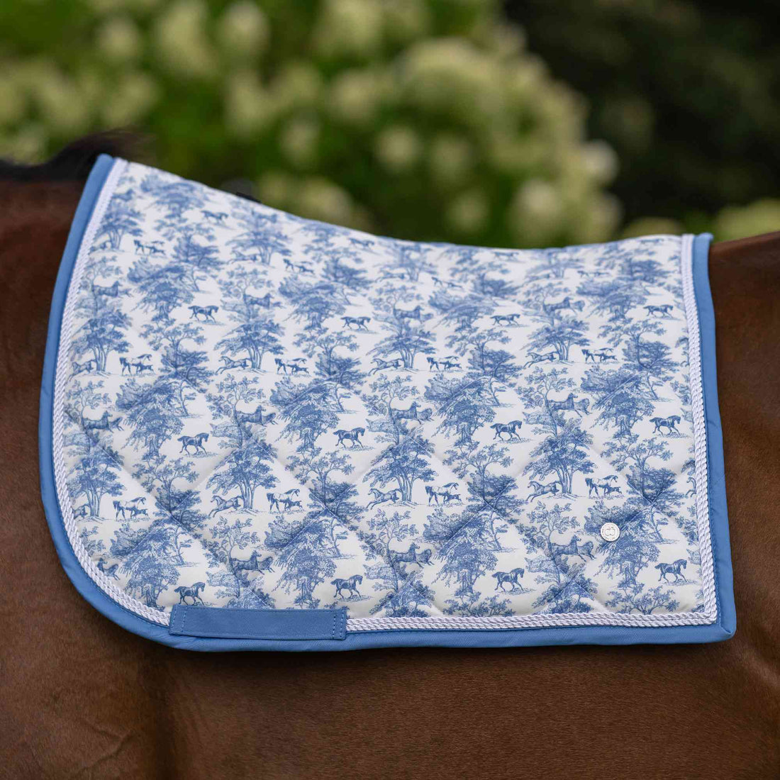 Dapplebay Equestrian Toile Dressage Saddle Pad - LIMITED EDITION