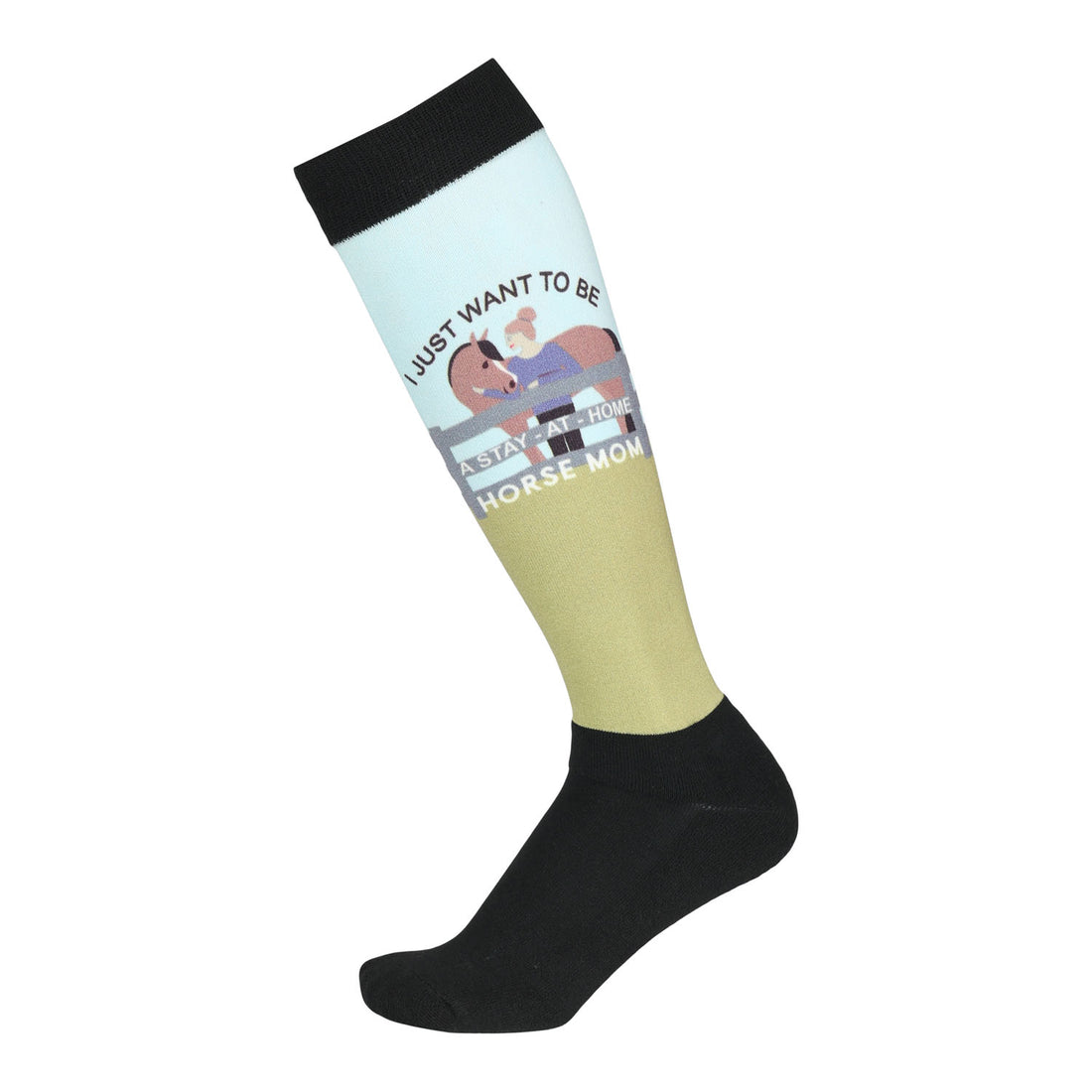 Dapplebay  Slick Boot Socks-Horse Mom