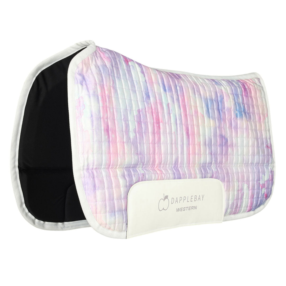 Dapplebay Lavender Haze Western Saddle Pad