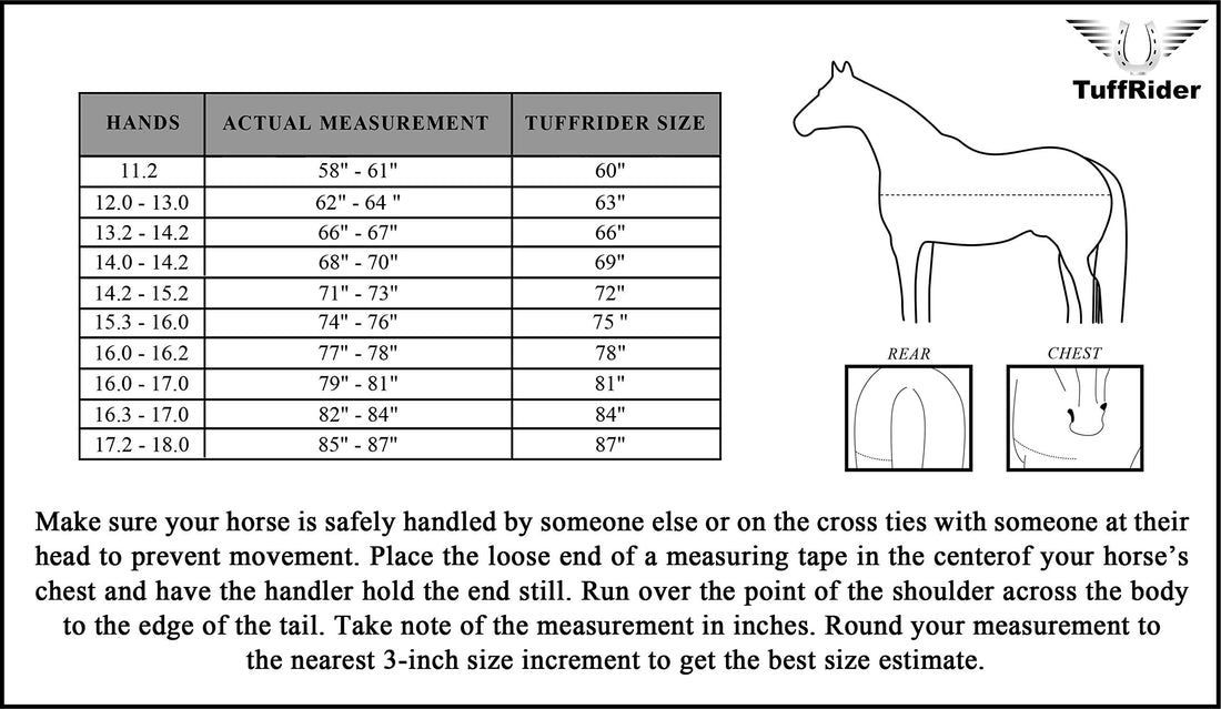 TuffRider 1200D Coolmax Turnout Sheet