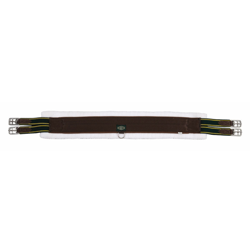 Henri de Rivel Synthetic Fleece Girth-Brown