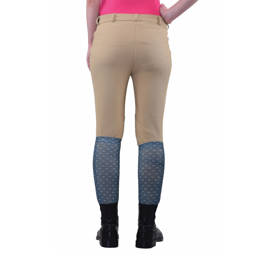 TuffRider Ladies Ribb Knee Patch Breeches