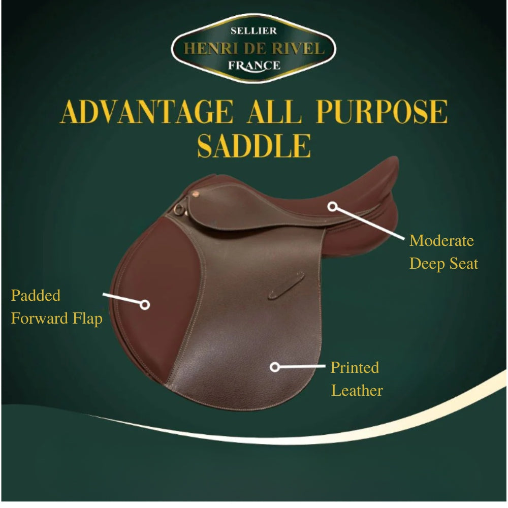 Henri de Rivel Advantage All Purpose Saddle