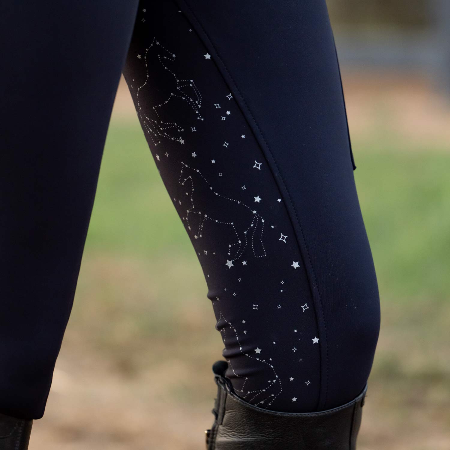 Dapplebay Constellation Compression Breeches- Black