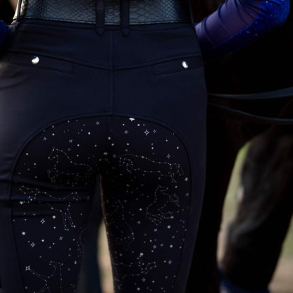 Dapplebay Constellation Compression Breeches- Black