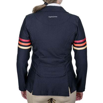 Equine Couture EquiVent Gradient Show Coat w/ Arm Stripes