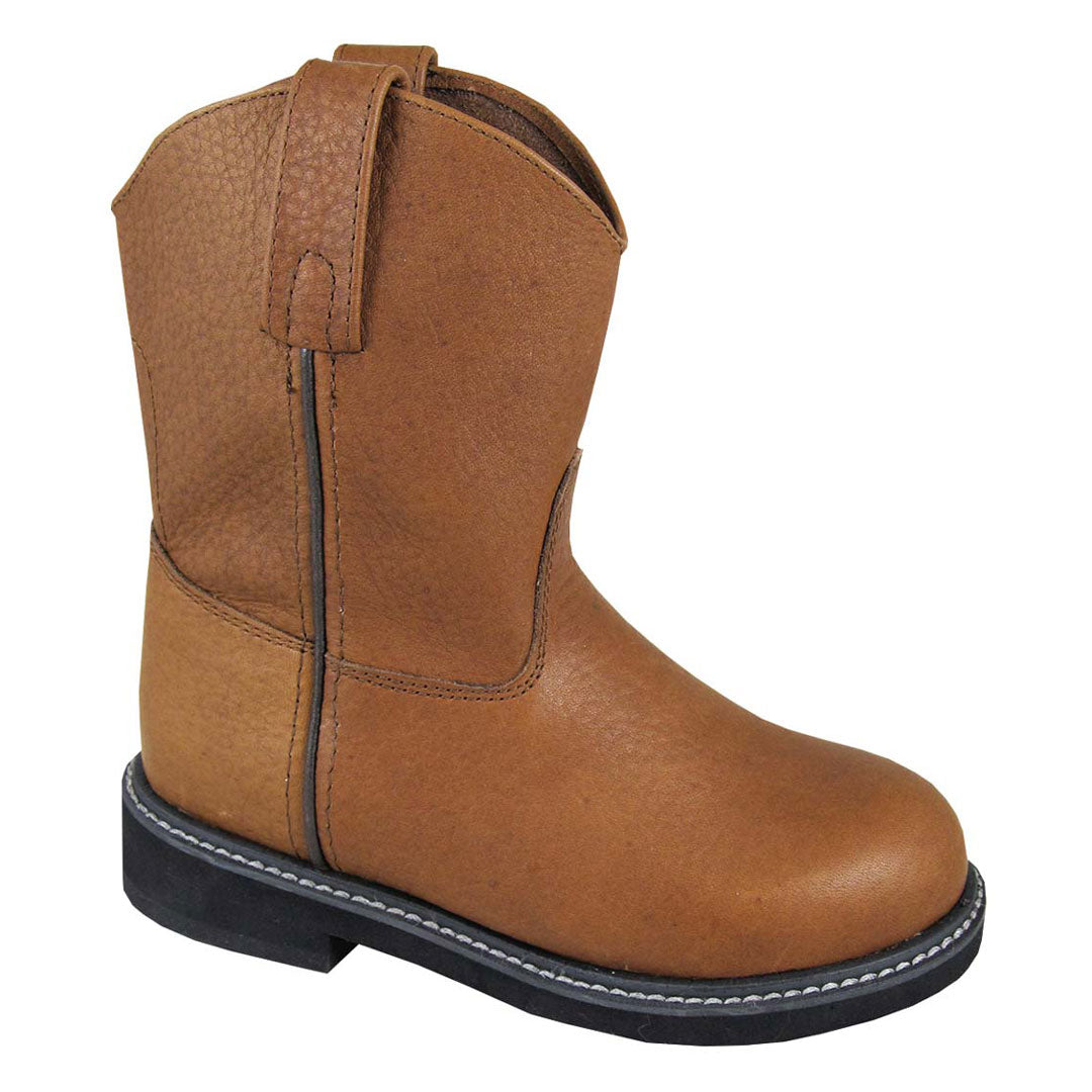 Smoky Mountain Youth Brown Leather Wellington Boot