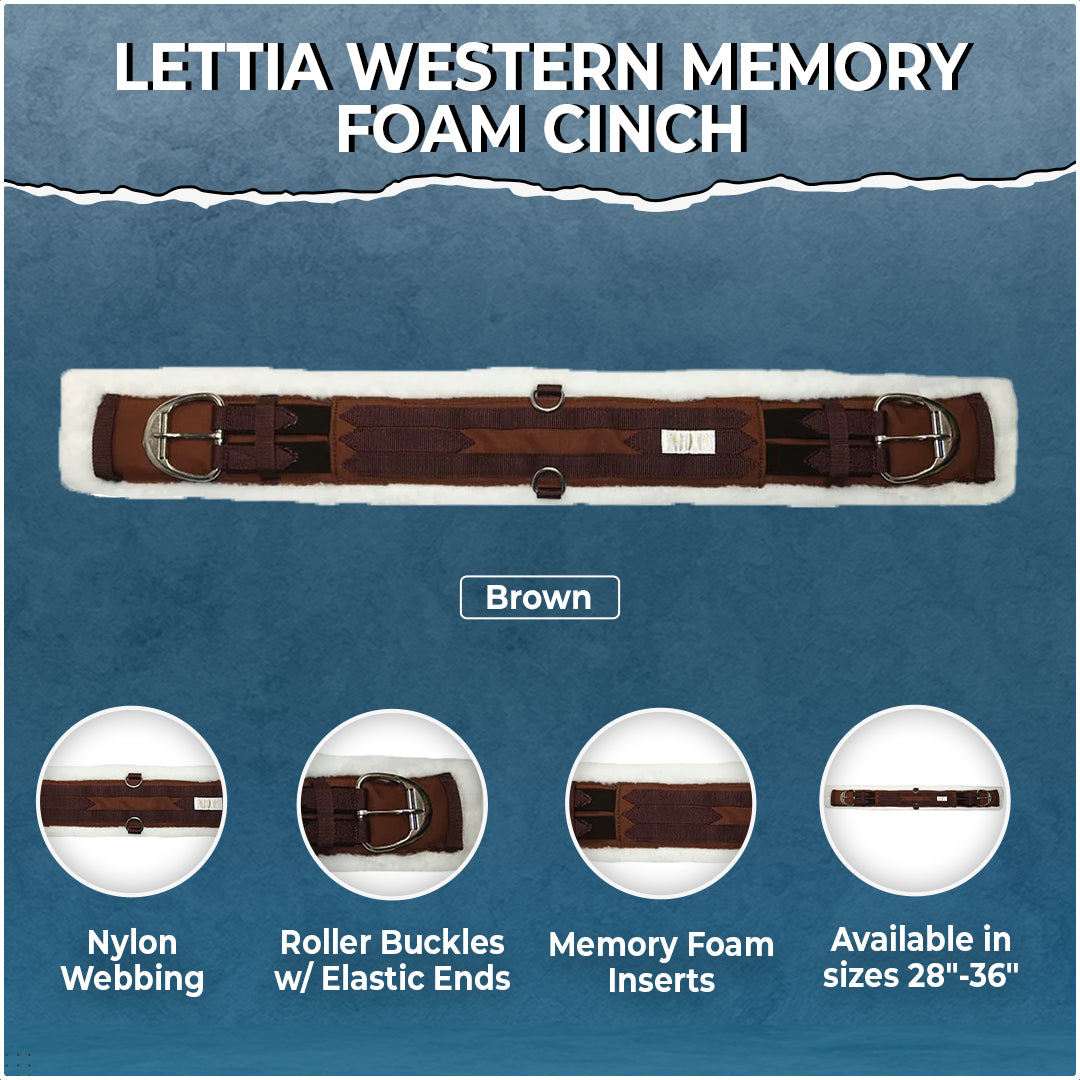 Lettia Western Memory Foam Cinch