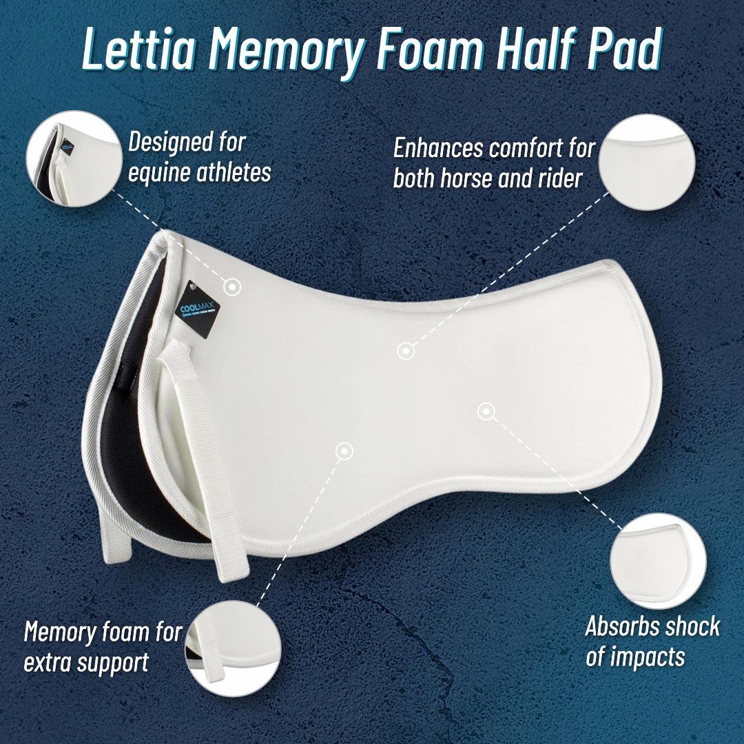 Lettia Memory Foam Half Pad