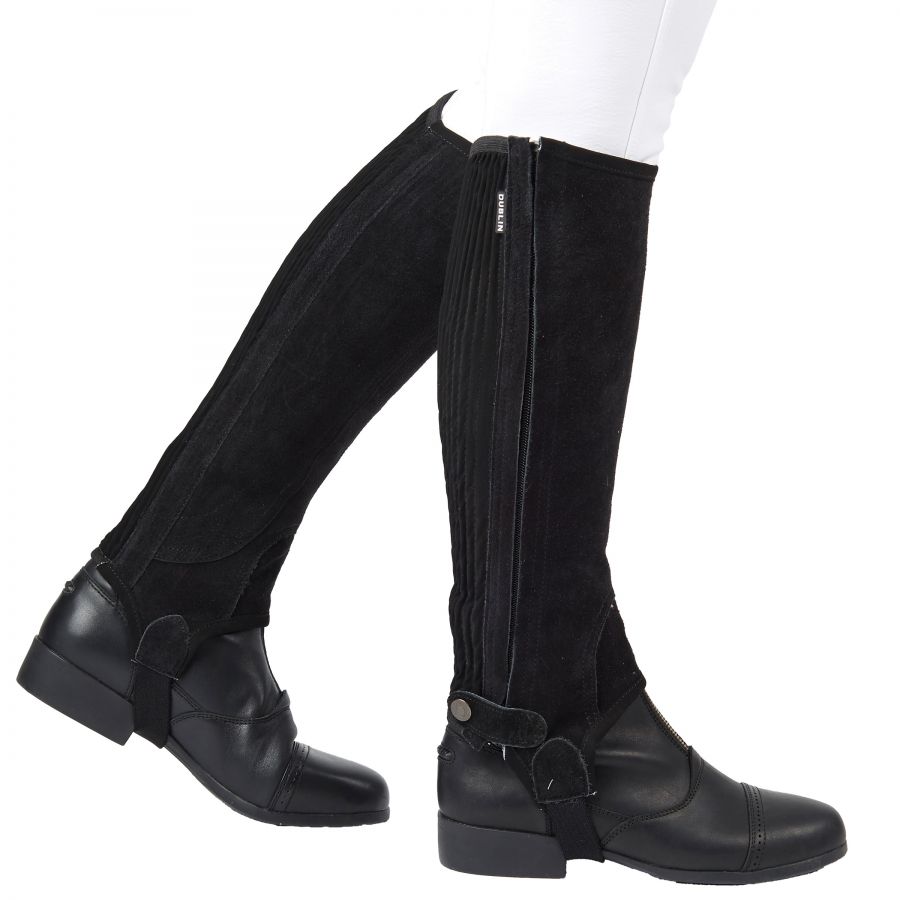 Dublin Suede Adults Half Chaps II