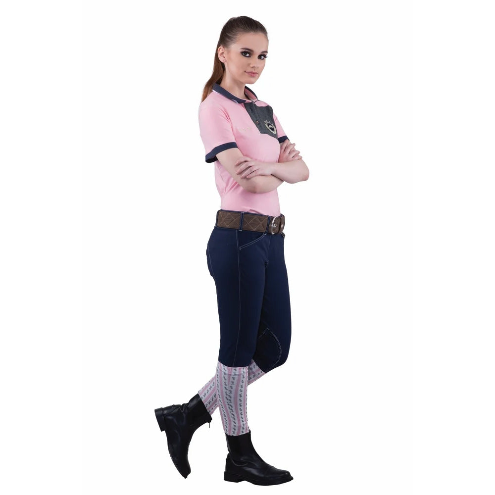 Equine Couture Ladies Sportif Natasha Knee Patch Breeches