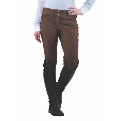 Equine Couture Ladies Sportif Natasha Knee Patch Breeches