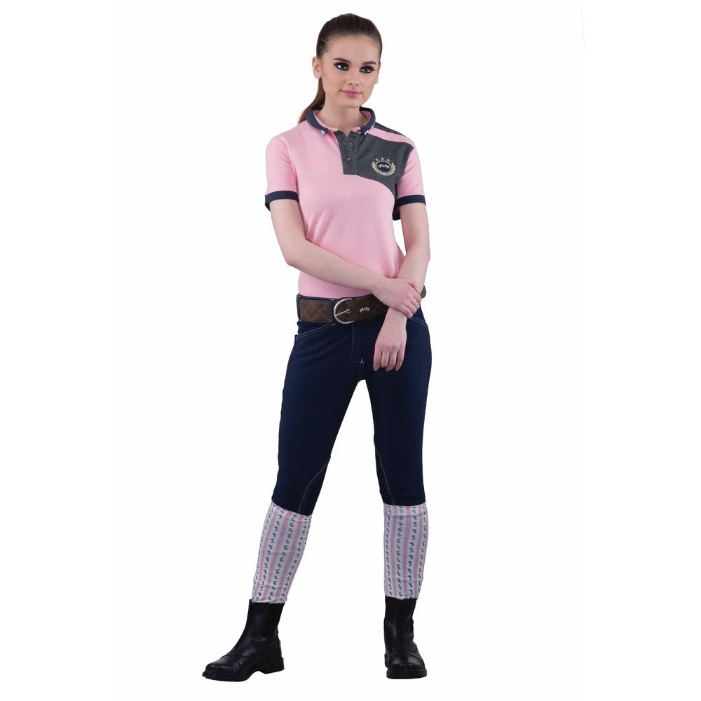 Equine Couture Ladies Sportif Natasha Knee Patch Breeches