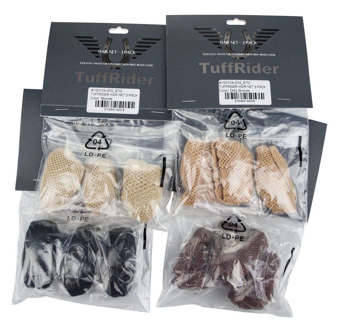 Tuffrider Hair Net 3 Pack - Breeches.com