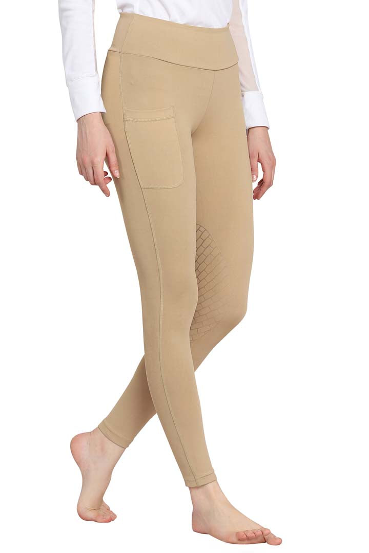 TuffRider Ladies Bootie Tights w/ Pocket - Breeches.com