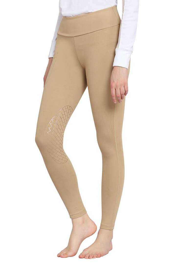 TuffRider Ladies Bootie Tights w/ Pocket - Breeches.com