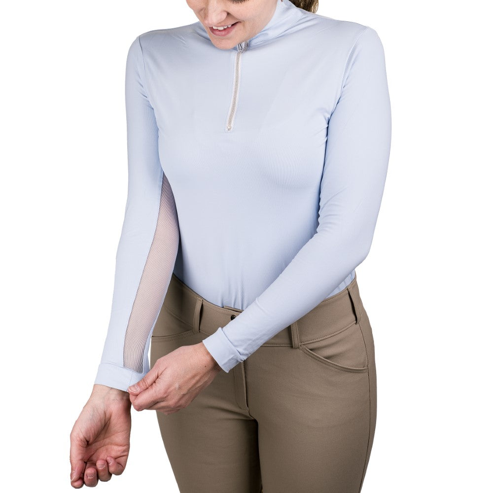 The Tailored Sportsman Ladies ICEFIL Long Sleeve Sun Shirt - Breeches.com