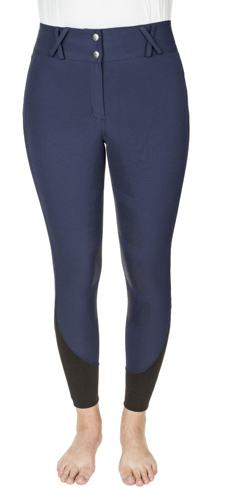 Equine Couture Charlotte Silicone Full Seat Breech - Breeches.com