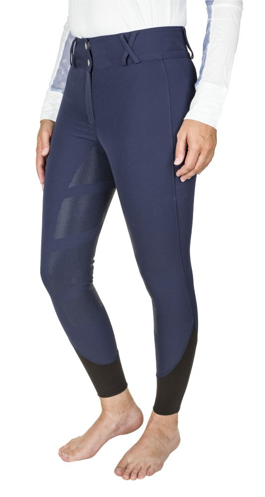 Equine Couture Charlotte Silicone Full Seat Breech - Breeches.com