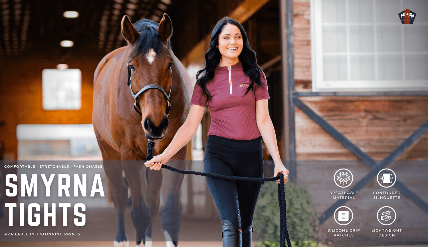 Equine Couture Smyrna Tights - Breeches.com