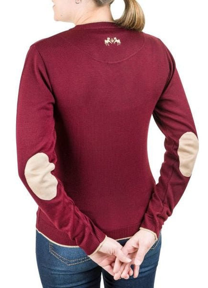 Equine Couture Morgan V-Neck Sweater - Breeches.com