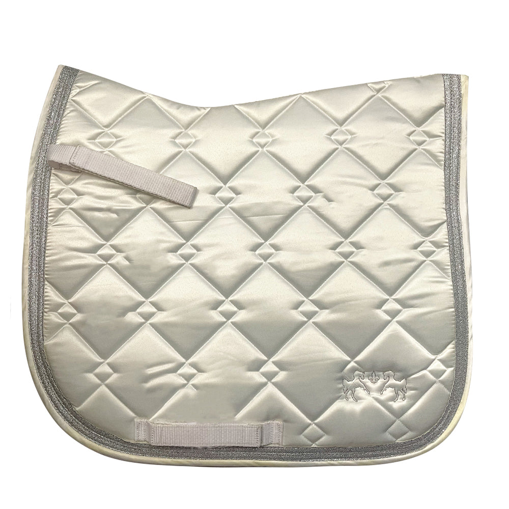 Equine Couture Satin Pony Dressage Saddle Pad - Breeches.com