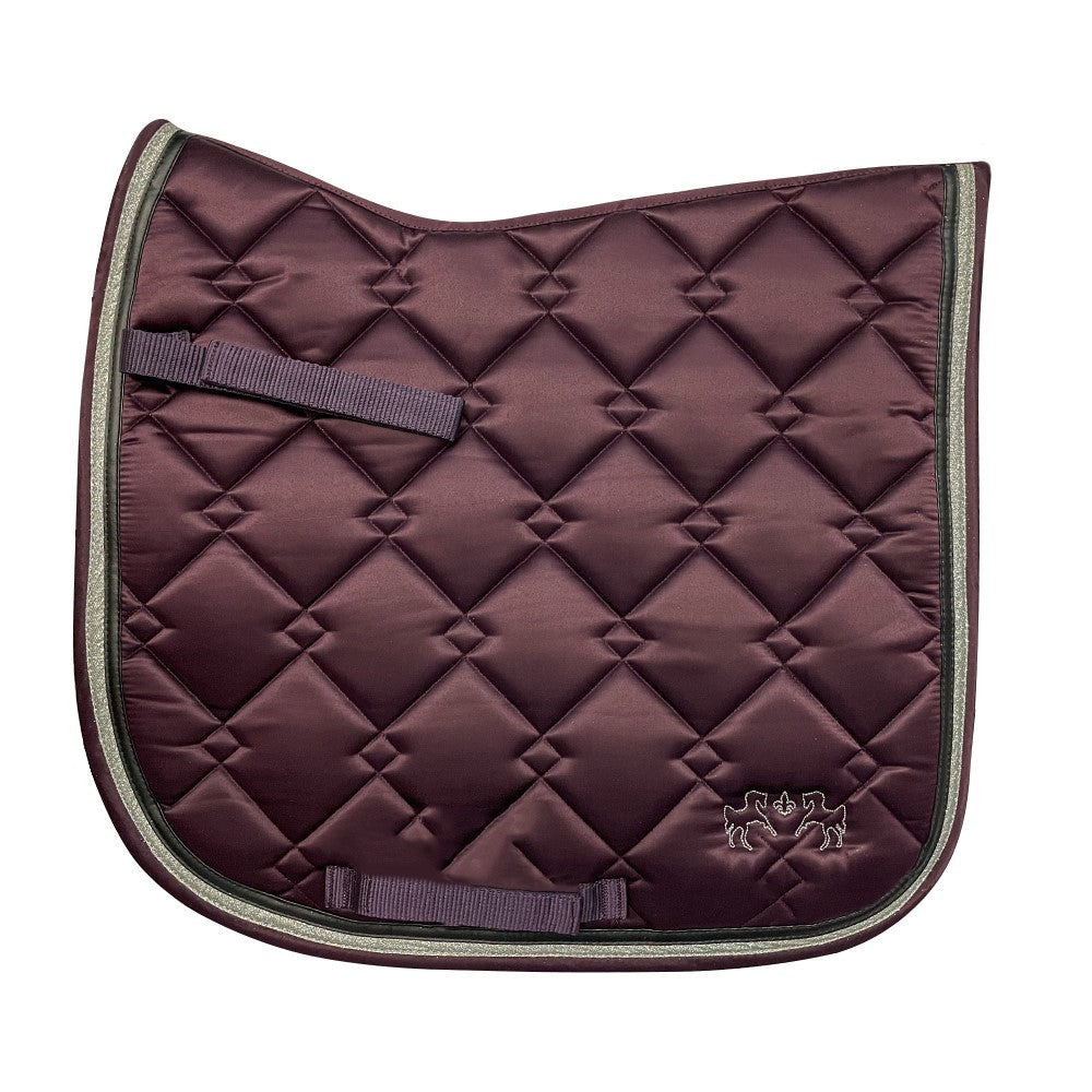 Equine Couture Satin Pony Dressage Saddle Pad - Breeches.com