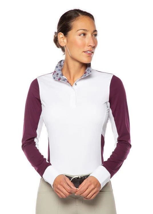 Kerrits Ladies Affinity Long Sleeve Show Shirt - Breeches.com