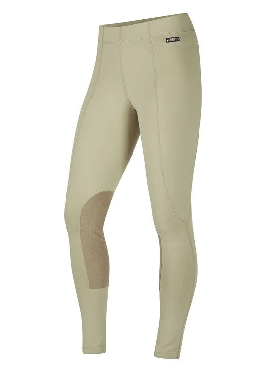 Kerrits Flow Rise Knee Patch Performance Tight - Breeches.com