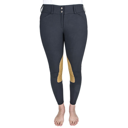 The Tailored Sportsman Ladies Low-Rise Boot Sock Front Zip Breech - Breeches.com