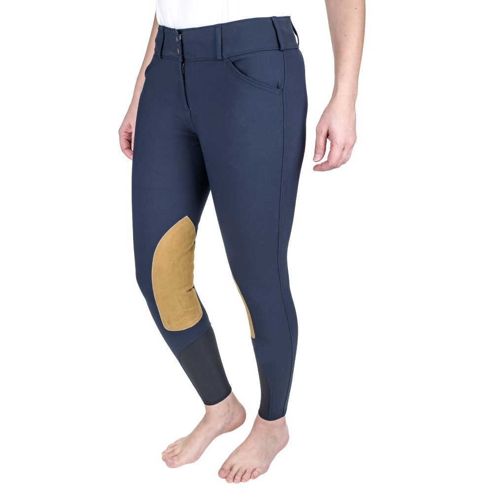 The Tailored Sportsman Ladies Low-Rise Boot Sock Front Zip Breech - Breeches.com