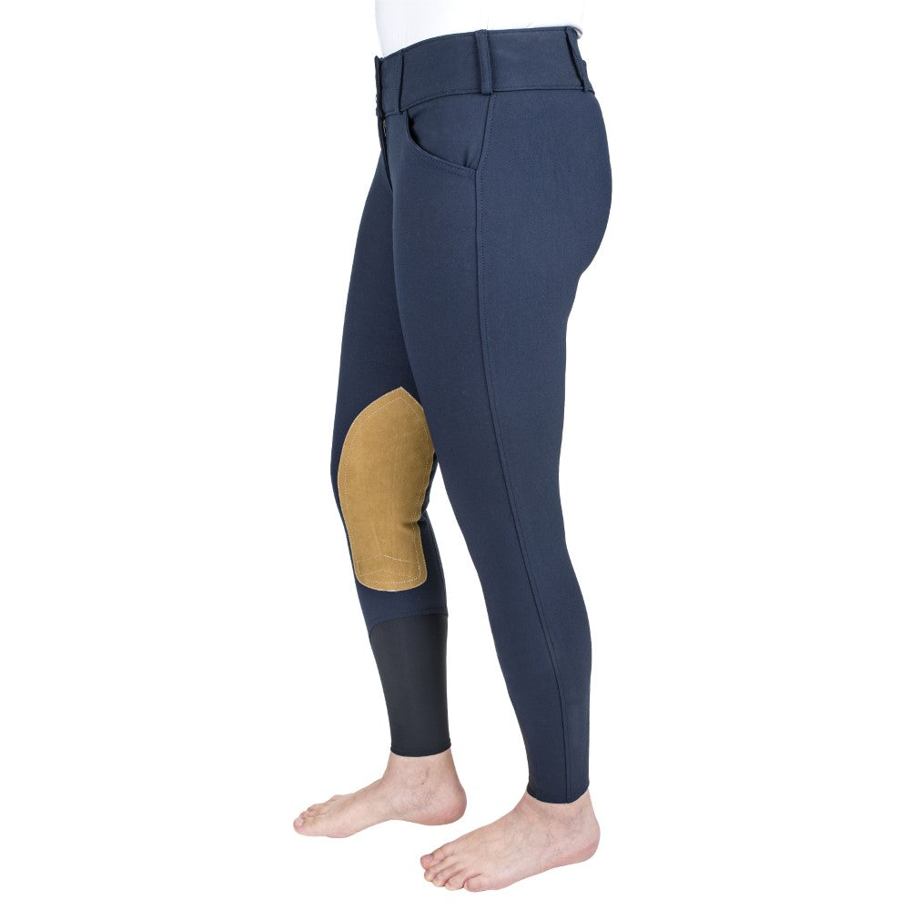 The Tailored Sportsman Ladies Low-Rise Boot Sock Front Zip Breech - Breeches.com