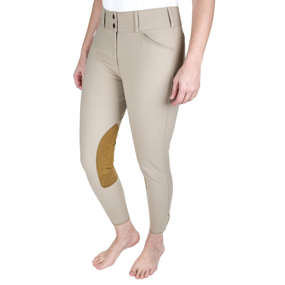 The Tailored Sportsman Ladies Mid-Rise Front Zip Trophy Hunter Breech - Breeches.com